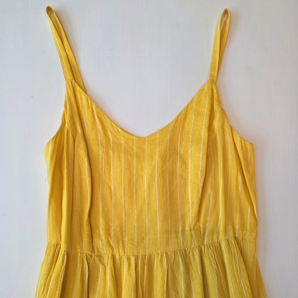 NWT - Old Navy - Yellow Strappy Dress - Size Small